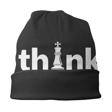 Chess Pieces Bonnet Hats Hip Hop Knitted Hat For Women Men Autumn Winter Warm Chess Lover Checkmate Skullies Beanies Caps