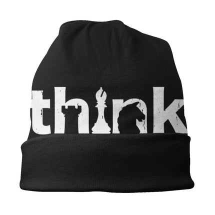 Chess Pieces Bonnet Hats Hip Hop Knitted Hat For Women Men Autumn Winter Warm Chess Lover Checkmate Skullies Beanies Caps