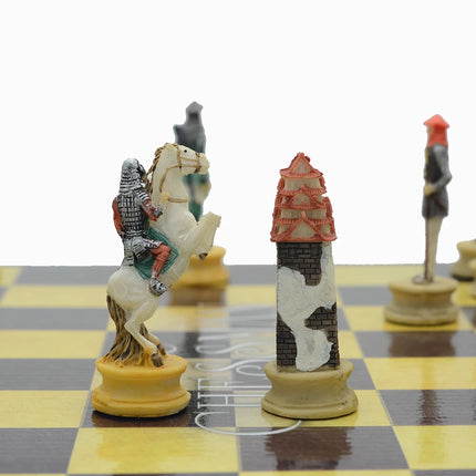 Japanese Samurai Character Theme Resin Chess Only Chess Table Puzzle Game Toy Luxury Knight Holiday Gift