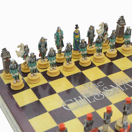 Japanese Samurai Character Theme Resin Chess Only Chess Table Puzzle Game Toy Luxury Knight Holiday Gift