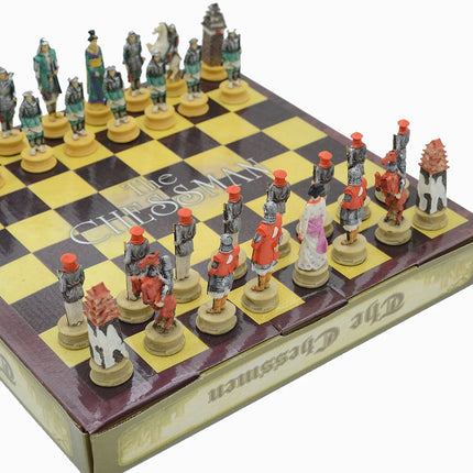 Japanese Samurai Character Theme Resin Chess Only Chess Table Puzzle Game Toy Luxury Knight Holiday Gift