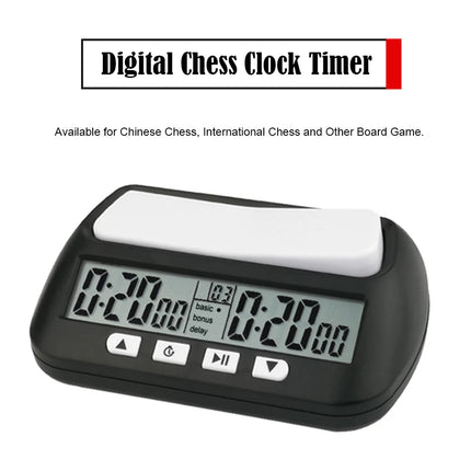 3-in-1 Chess Clock  Multipurpose Portable Professional Chess Clock Digital Chess Timer Game Timer