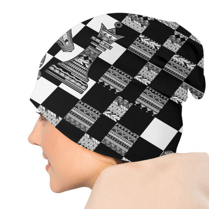 Chess Pieces Bonnet Hats Hip Hop Knitted Hat For Women Men Autumn Winter Warm Chess Lover Checkmate Skullies Beanies Caps