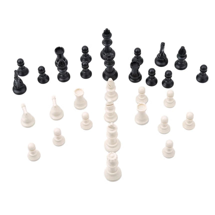 32pcs Chess Pieces Complete Chessmen International Word Chess Set Chess Piece Entertainment Accessories