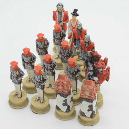 Japanese Samurai Character Theme Resin Chess Only Chess Table Puzzle Game Toy Luxury Knight Holiday Gift