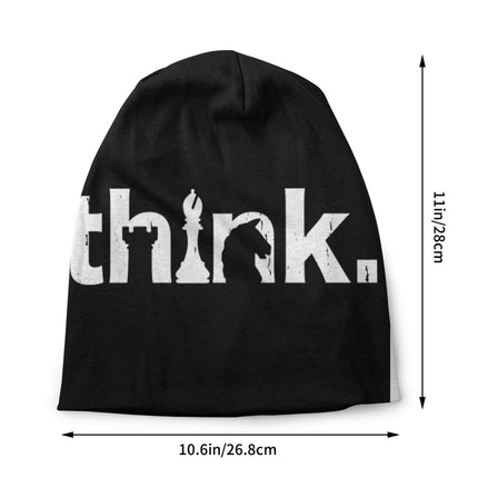 Chess Pieces Bonnet Hats Hip Hop Knitted Hat For Women Men Autumn Winter Warm Chess Lover Checkmate Skullies Beanies Caps