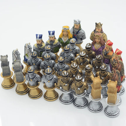 Japanese Samurai Character Theme Resin Chess Only Chess Table Puzzle Game Toy Luxury Knight Holiday Gift