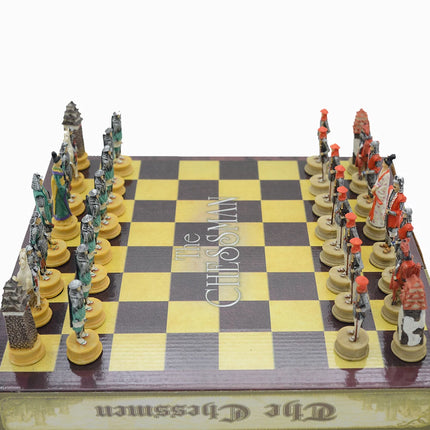 Japanese Samurai Character Theme Resin Chess Only Chess Table Puzzle Game Toy Luxury Knight Holiday Gift