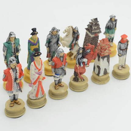 Japanese Samurai Character Theme Resin Chess Only Chess Table Puzzle Game Toy Luxury Knight Holiday Gift