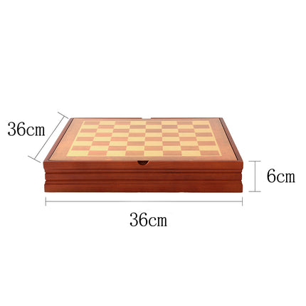 Russian and French Characters War Resin Chess Theme Board Game Toy Table Luxury Collection Gift with Wooden Chessboard